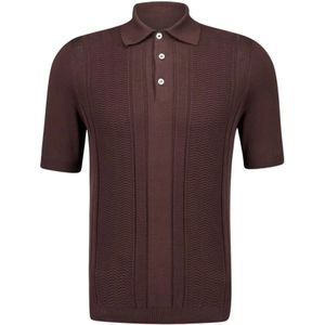 Brunello Cucinelli, Heren, Truien, Bruin, Maat: 2XL Katoen,