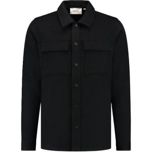 Pure Path, Heren, Jassen, Zwart, Maat: S Flanel,