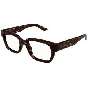 Alexander McQueen - AM0454O - Optische Monturen - Havana - Acetaat