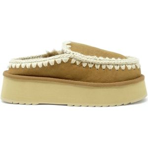Mou, Dames, Schoenen, Bruin, Maat: 39 EU Wol,