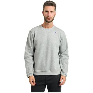 K-Way, Heren, Sweatshirts & Hoodies, Grijs, Maat: M Fleece,