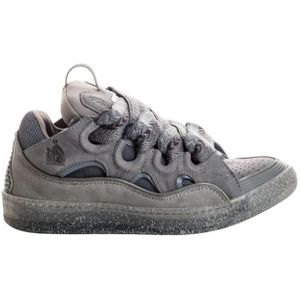 Lanvin Geweven Rubberen Zool Sneakers , Gray , Heren , Maat: 42 EU