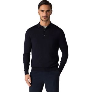 Brooks Brothers, Heren, Truien, Blauw, Maat: M Wol,