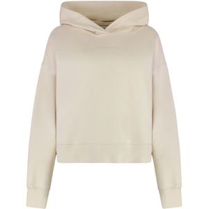 Canada Goose, Dames, Sweatshirts & Hoodies, Beige, Maat: XS Katoen,