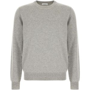 Malo, Heren, Truien, Grijs, Maat: 2XL Kasjmier,