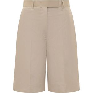 Thom Browne, Dames, Korte broeken, Beige, Maat: M