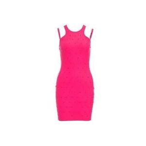 Versace Roze Jurk voor Vrouwen , Pink , Dames , Maat: M