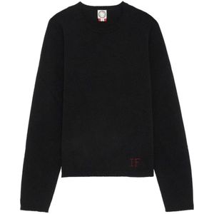 Ines de la Fressange Paris, Dames, Truien, Zwart, Maat: XS Wol,