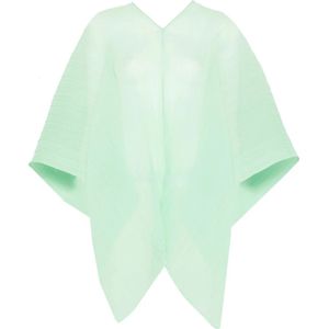 Issey Miyake, Dames, Jassen, Groen, Maat: ONE Size Poliester,