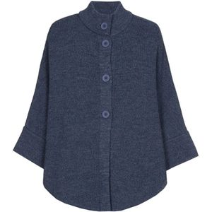Marie Méro, Dames, Truien, Blauw, Maat: S Denim,