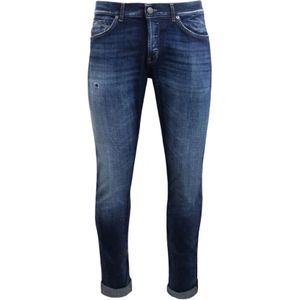 Dondup, Heren, Jeans, Blauw, Maat: W40 Denim,