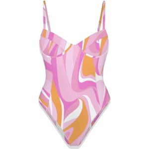 MC2 Saint Barth, Dames, Badkleding, Veelkleurig, Maat: L