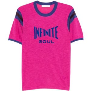 Wales Bonner, Heren, Tops, Roze, Maat: L