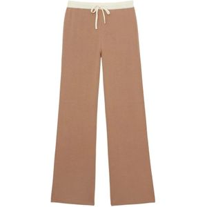 Ines de la Fressange Paris, Dames, Broeken, Beige, Maat: XS Katoen,