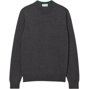 Lacoste, Heren, Truien, Grijs, Maat: S Wol,