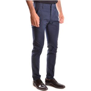 Dondup, Heren, Broeken, Blauw, Maat: W30 Katoen,
