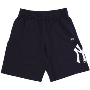 New Era, Heren, Korte broeken, Blauw, Maat: M Katoen,