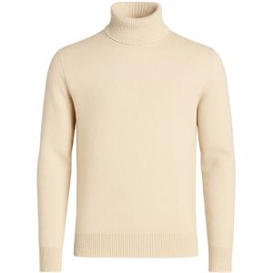 Paolo Pecora, Heren, Truien, Beige, Maat: XL Wol,