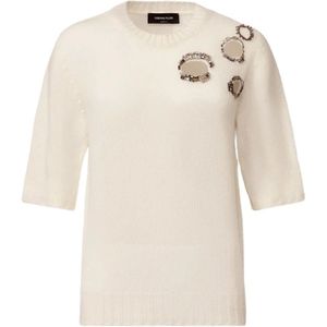 Fabiana Filippi, Dames, Truien, Beige, Maat: M Zijde,