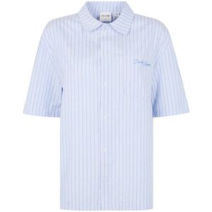 Daily Paper, Dames, Blouses & Shirts, Blauw, Maat: L