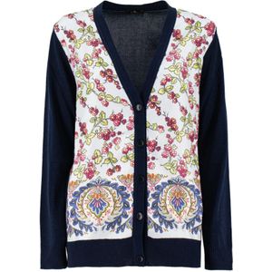 Etro, Dames, Truien, Blauw, Maat: M Katoen,