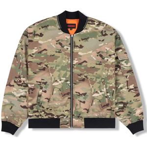 Pleasures, Heren, Jassen, Veelkleurig, Maat: L Poliester,