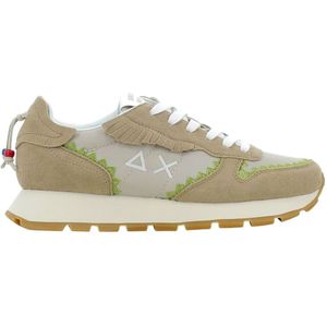 Sun68 - Ally Ethnic Sneakers - Beige - Suède