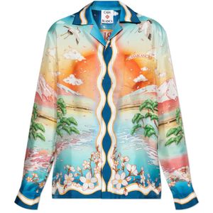 Casablanca, Dames, Blouses & Shirts, Veelkleurig, Maat: XS Zijde,