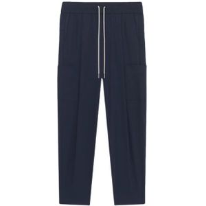 Drole de Monsieur, Heren, Broeken, Blauw, Maat: XL Katoen,