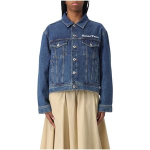 Kenzo - Trucker Jacket - Zwart - Blauw - Denim