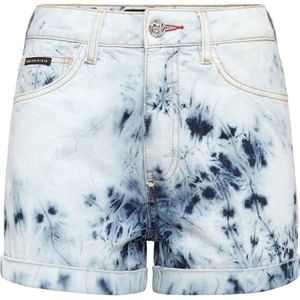 Philipp Plein, Dames, Korte broeken, Blauw, Maat: W25 Denim,