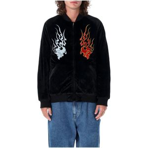 Huf, Heren, Sweatshirts & Hoodies, Zwart, Maat: L