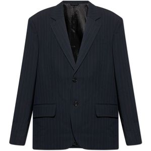 Acne Studios, Heren, Jassen, Blauw, Maat: L Katoen,