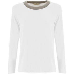 Panicale, Dames, Tops, Wit, Maat: M