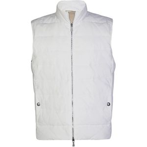 Eleventy, Heren, Jassen, Wit, Maat: 2XL Katoen,