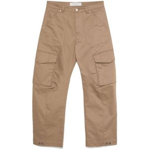 Golden Goose, Heren, Broeken, Bruin, Maat: XS Katoen,