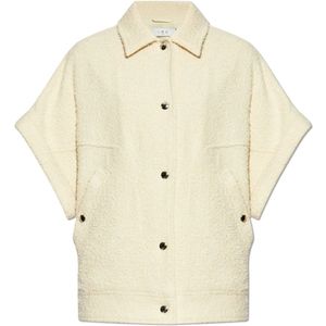 Iro, Dames, Blouses & Shirts, Beige, Maat: L Tweed,