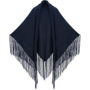 Malo, Dames, Jassen, Blauw, Maat: ONE Size Kasjmier,