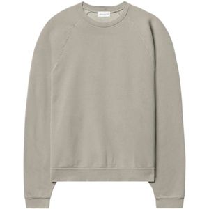 John Elliott, Heren, Sweatshirts & Hoodies, Beige, Maat: S Katoen,