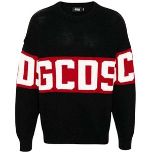 Gcds, Heren, Truien, Zwart, Maat: XL Wol,