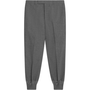 Prada, Heren, Broeken, Grijs, Maat: L