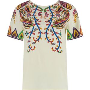 Etro, Dames, Tops, Veelkleurig, Maat: M Zijde,