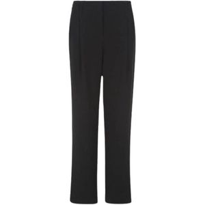 Giorgio Armani, Dames, Broeken, Zwart, Maat: XS Poliester,