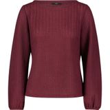 zero - Shirt - Cranberry - Lange Mouwen - Aansluitende Pasvorm