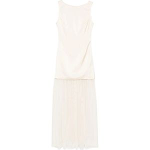 Malina, Dames, Jurken, Beige, Maat: XS