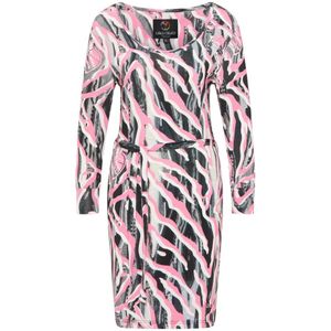 Carlo Colucci - Jurk - Print - 92% Viscose 8% Elastaan