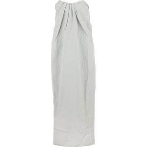 CO, Dames, Jurken, Blauw, Maat: S Linnen,