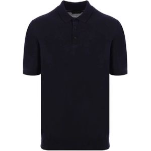 Roberto Collina, Heren, Tops, Zwart, Maat: M Katoen,