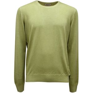 Gran Sasso, Heren, Truien, Groen, Maat: 2XL Wol,