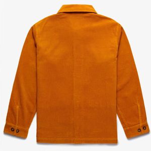 Sebago, Heren, Jassen, Oranje, Maat: XL Corduroy,